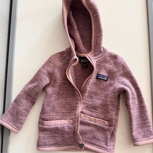 Patagonia Light Pink Fleece Jacket